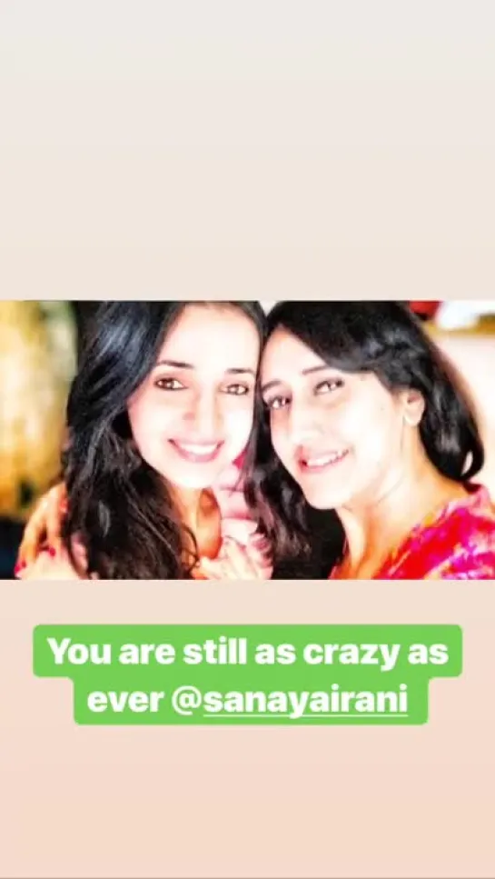 Gul Khan and Sanaya İrani