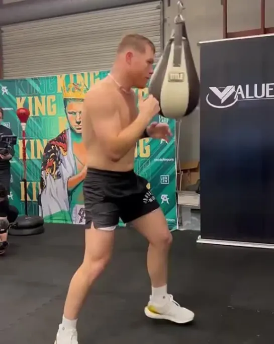 Canelo training