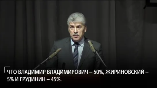 Вести-ФМ наказали за опрос, где Грудинин шел вровень с Путиным