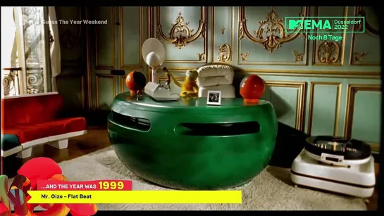 Mr. Oizo - Flat Beat (MTV Germany) Guess The Year Weekend