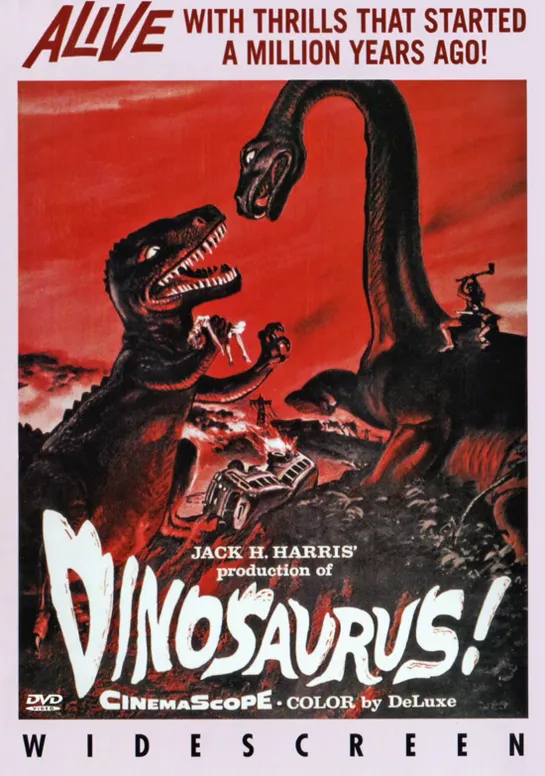 Динозавры! / Dinosaurus! (1960 США) приключения фантастика дети в кино Режиссёр: Ирвин С. Йоворт мл. / Irvin S. Yeaworth Jr.