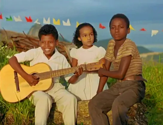 Чёрный Орфей / Оrfeu Negro / Black Orpheus (1959 Франция Италия Бразилия) драма  комедия дети в кино