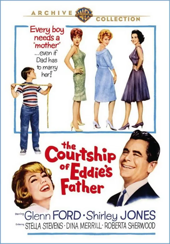 Ухаживание отца Эдди / Courtship of Eddie's Father (1963 США)  комедия дети в кино