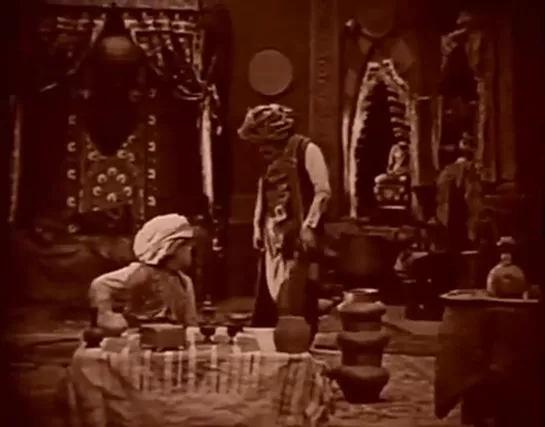 Аладдин и волшебная лампа / Aladdin and the Wonderful Lamp (1917).приключения фэнтези дети в кино