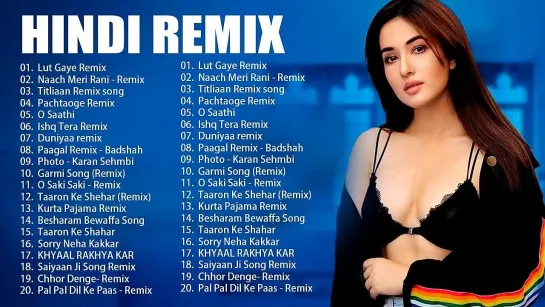 New Hindi Dj Remix 2021   Lut Gaye (Remix) - Jubin Nautiyal   Remix  - Mashup   Latest Punjabi Songs