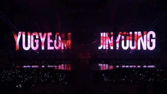 [DVD] GOT7 «2019 World Tour: 'KEEP SPINNING' in Seoul»: Jinyoung solo stage + Jinyoung & Yugyeom stage.