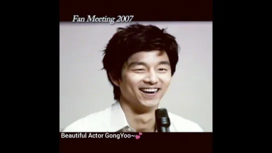 ч.3[All About Gong Yoo DVD] Fan Meeting 2007