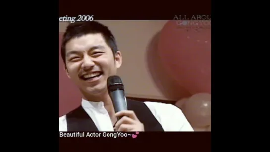 ч.3[All About Gong Yoo DVD] Fan Meeting 2006