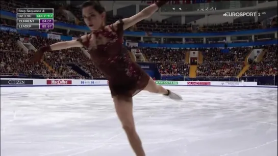 Evgenia Medvedeva European Championships 2018 FP B.ESP