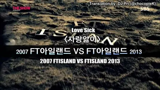 [EngSub] 20131203 FTISLAND SBS The Show_ Love Sick Interview