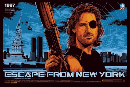 Побег из Нью-Йорка / Escape From New York 1981 Full HD