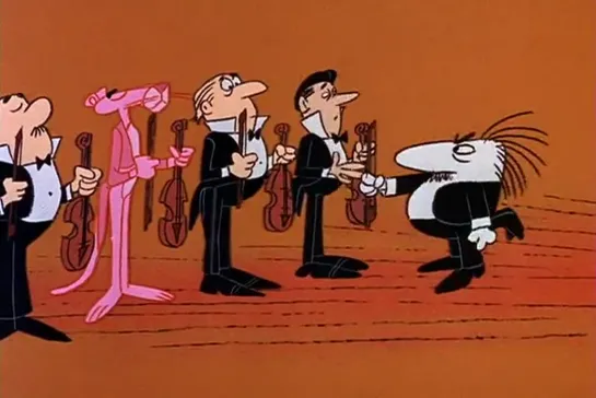 The Pink Panther - Pink Plunk Plink \ Розовая пантера (1966)  Friz Freleng \ Фриц Фрилинг. США