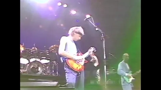 Brothers in arms — Dire Straits 1985 Wembley, London LIVE pho-shot