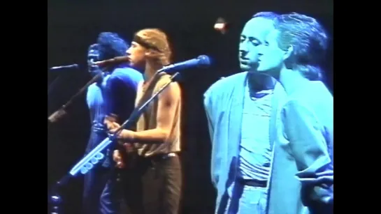 Why worry — Dire Straits 1985 Wembley, London LIVE pho-shot