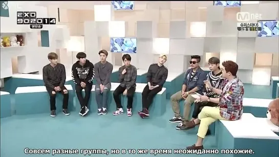 [РУСС.САБ] EXO 90:2014 Ep 11 (480)