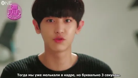 [РУС.САБ] 150801 EXO (Chanyeol & Sehun) SMTown The Stage - Interview