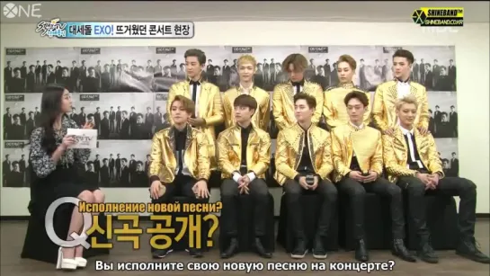 [РУС.САБ] 150322 EXO Section TV