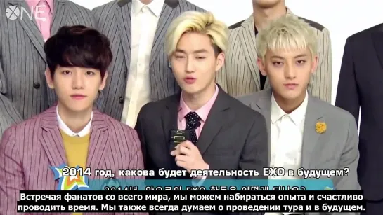 [РУС.САБ] 140903 EXO IVY Club Interview