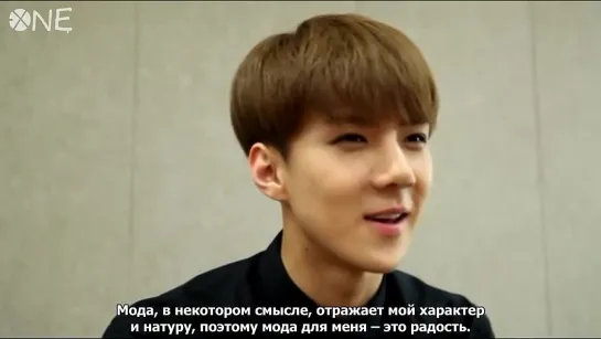 [РУСС.САБ] 140711 EXO Sehun for Fashion KODE Interview