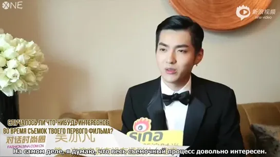 [РУС.САБ] 141219 Kris (Wu Yifan) Sina Fashion Interview