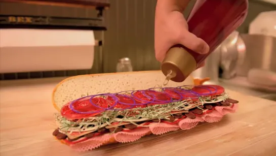 Submarine Sandwich _ Сэндвич-субмарина (2014) Adam Pesapane (PES) _ Адам Песапане. США