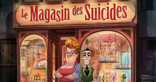 Le magasin des suicides _ Магазинчик самоубийств (2012) Patrice Leconte _ Патрис Леконт. Франция, Канада, Бельгия