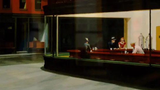 Tom Waits -  Closing Time. 1973 • Edward Hopper - Irudiak