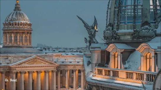 Микаэл Таривердиев - Снег над Ленинградом  [Os. Bend. клип]  2019