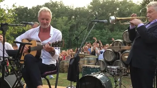 Sting - Englishman in New York (2018) Figline Valdarno. Agosto. Private party