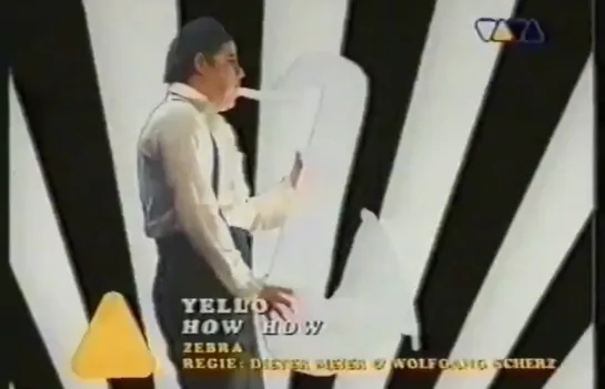 YELLO - How How • album Zebra 1994  (Viva TV)