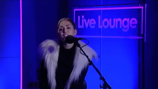 Miley Cyrus covers Summertime Sadness in the Live Lounge  • BBC Radio 2013