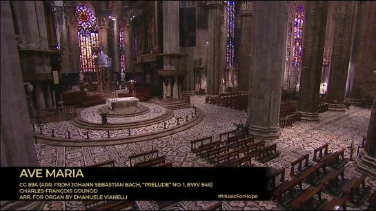 Andrea Bocelli - Music For Hope  • Live From Duomo di Milano  • 12-04-2020