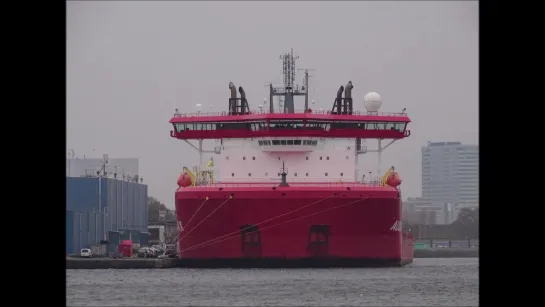 Dans le Port d'Amsterdam - Isabelle Boulay • Havengebied