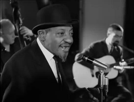 Sonny Boy Williamson (1899 Mississippi  - 1965 Arkansas) Live session in Sweden