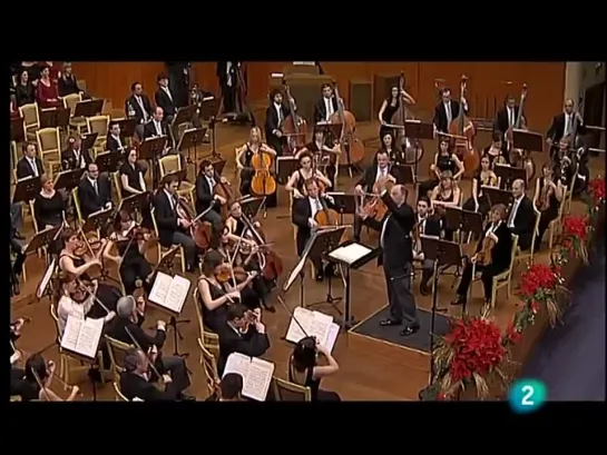 Pachelbel - Canon en Re Mayor  [Canon in D, P 37]  • 2008 RTVE  • Adrian Leaper & Orquesta sinfonica Navidad