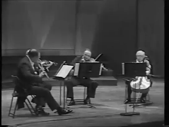 Mozart - Cuarteto de Flauta N1 en D Mayor K.285 Rampal, Stern, Accardo, Rostropovich - To my sister Pepi