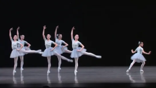 Jerome Robbins The Concert - Mistake Waltz long excerpt (Pacific Northwest Ballet)