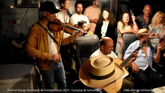 Festival Django Reinhardt 2022 de Fontainebleau - camping de Samoreau - Alexandre Cavalière au violon