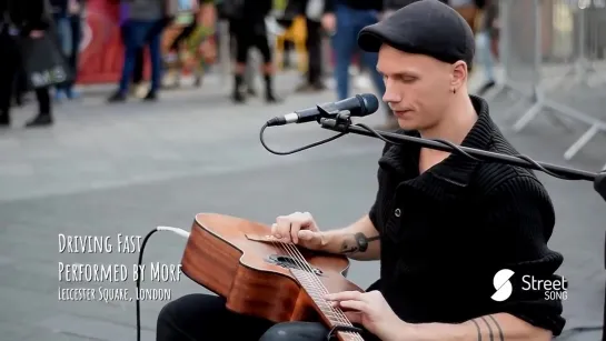 Driving Fast by London street performer Morf  • 2017