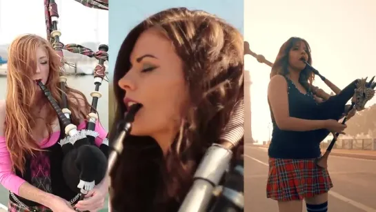 Shipping Up To BostonEnter Sandman - Bagpipe Cover (Goddesses of Bagpipe x The Snake Charmer)