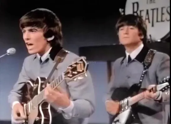 The Beatles - All My Loving • Live 1964 Netherlands (Colorized Alex Alonso)