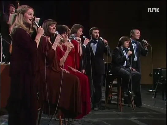 Swingle Singers - Organ Fugue  (Swingle II) • 1978 Live in Norway The Swingle Singers