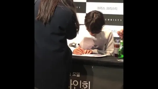 [CHRIS CHRISTY] Fan Signing Event | 161217