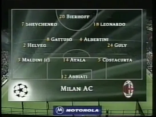 163 CL-1999/2000 Chelsea FC - AC Milan 0:0 (15.09.1999) 1H