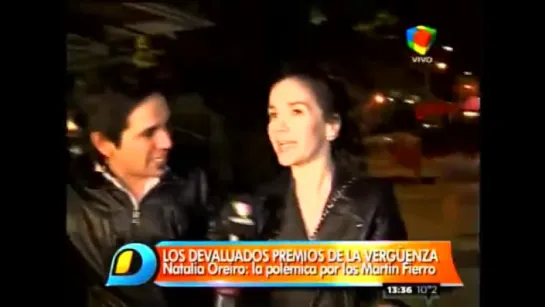 Natalia Oreiro . Entrevista en Intrusos (23.06.2015)