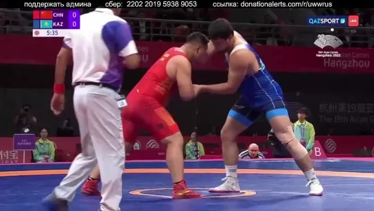 ASIAN GAMES2023 125кг 3 CHN) Buheeerdun BUHEEERDUN - (KAZ) BATIRMURZAEV Yusup