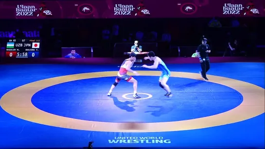 BRONZE GR - 82 kg_ M. RASULOV (UZB) v. Y. OKAJIMA (JPN)