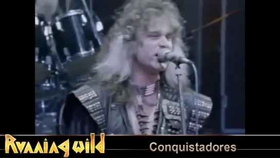 Running Wild - Conquistadores (1988) (Official Video)