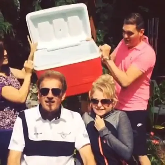 Родители Майкла #IceBucketChallenge