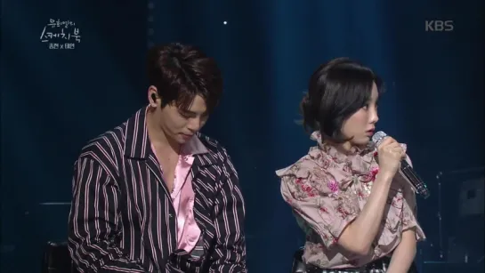 170513 Jonghyun with Taeyeon @Yu Huiyeols Sketchbook